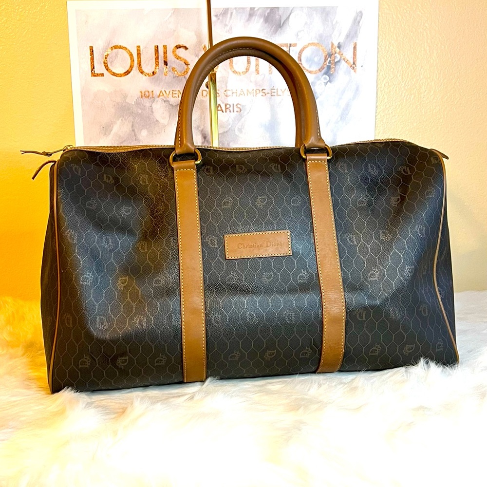 Christian Dior Travel Boston Bag